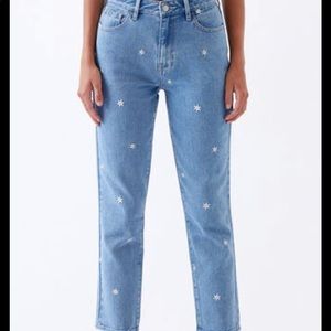 PacSun flower print jeans! Great condition!